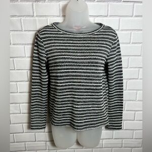 JOE FRESH women black &,white striped sweater /size XS